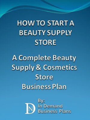 cover image of How to Start a Beauty Supply Store